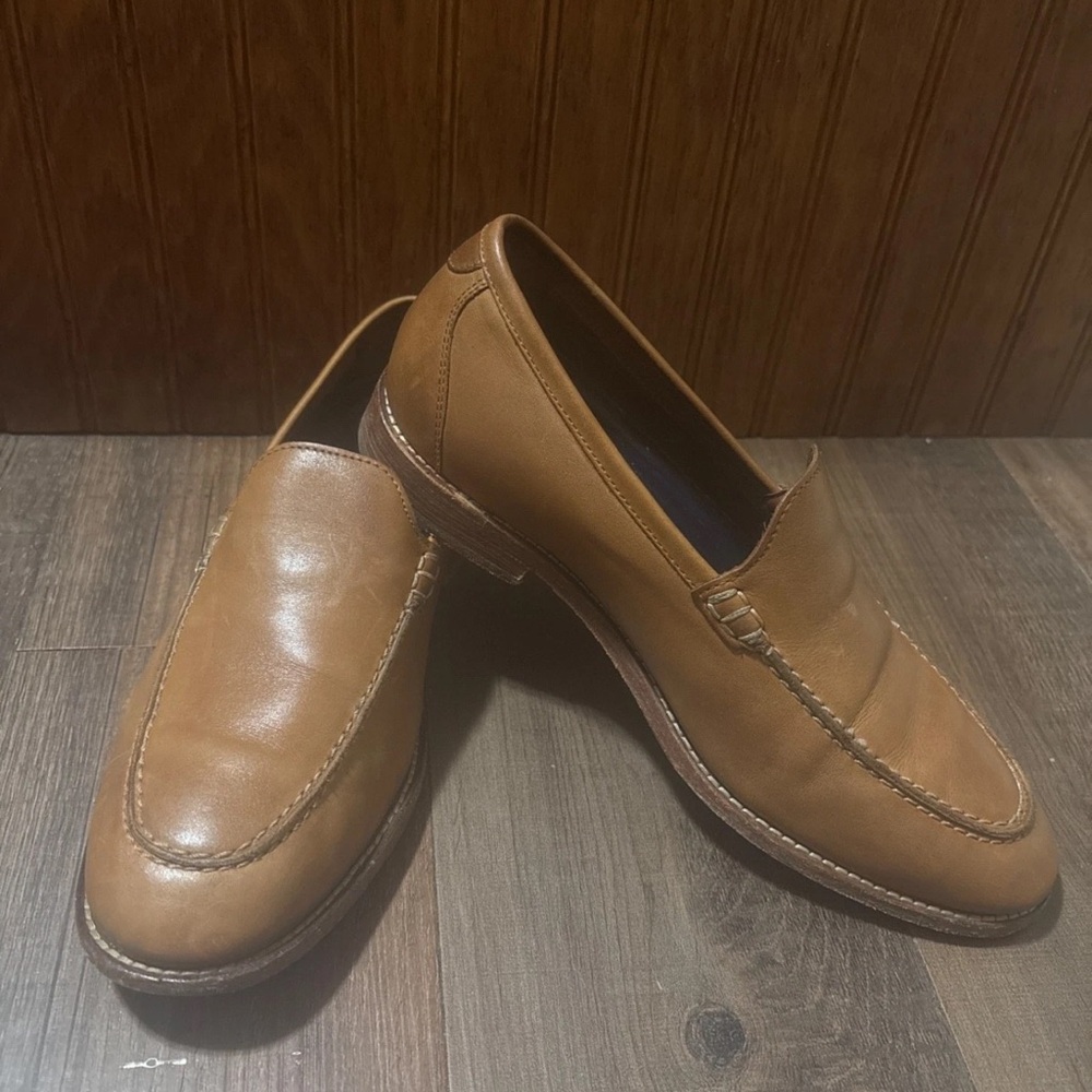 Cole Haan Tan Leather Loafers